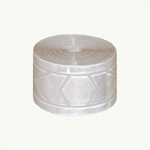 Reflexite gp-340 garment retroreflective trim (sew on): 1-3/8 in. x 10 ft. (silv for sale