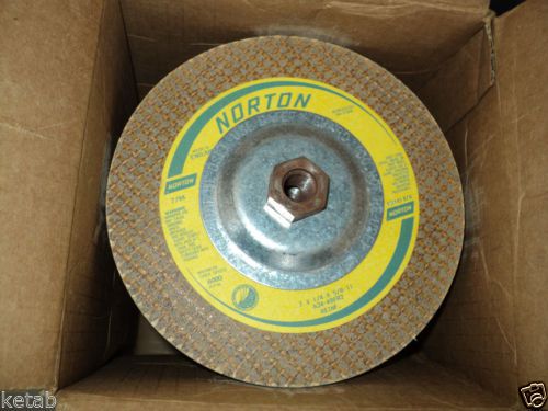 Norton  66252939164 7x1/4x5/8-11 disc ( 10 discs ) for sale