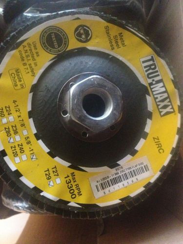 4-1/2 X 5/8-11 Wheel Grinding Disc  T29 80 Grit (QTY 10 Disc) 3M Dewalt