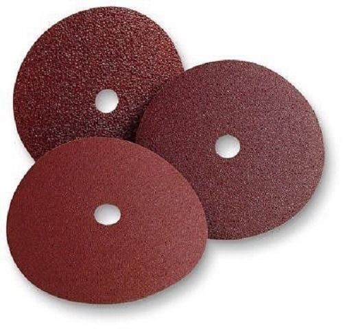 25 new 3M Abrasives 5&#034; x 7/8&#034; 60 Grit 281C Fibre fiber A/O Sanding Discs 85969