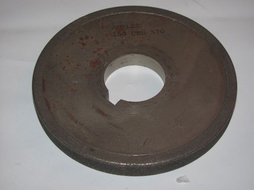 DIAMOND GRINDING WHEEL , 3 3/8&#034; O.D. , .330&#034; WIDE , 150 GRIT , AMPLEX