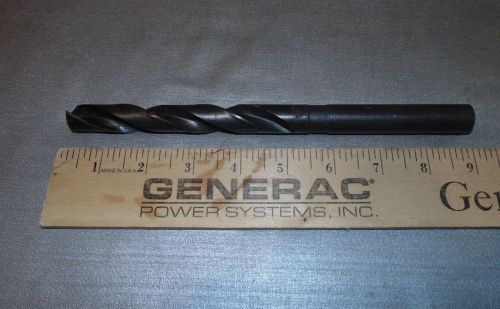 Twist DRILL 21/32&#034; X 9&#034;  Length Drill Bit HS Black Oxide