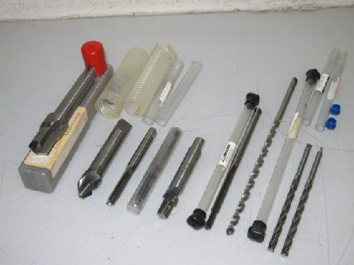 9 GARR TOOL/PRECORP CARBIDE TOOLING LOT, DRILLS REAMERS, 12ZA-3417