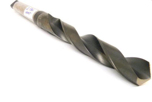 USED PTD USA PRECISION 1-23/64&#034; TAPER SHANK TWIST DRILL 1.3593&#034; #4MT