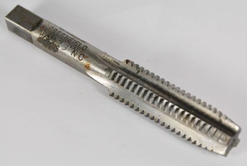 1/2-13 NC MACHINISTS TAP GTD GREENFIELD N2 HE 4 FLUTE