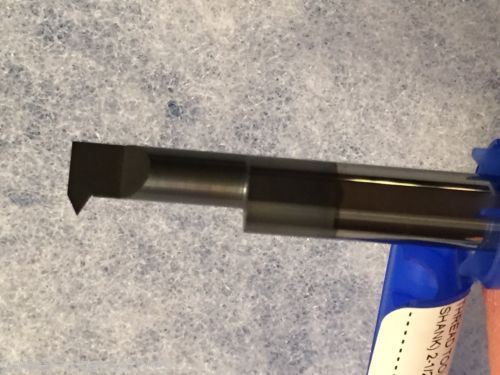 SCT TT360750A .360&#034; x .750&#034; Solid Carbide Single Point Threading Tool AlTiN+