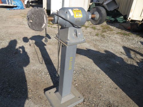 Industrial Polisher on Stand W/ Baldor Motor