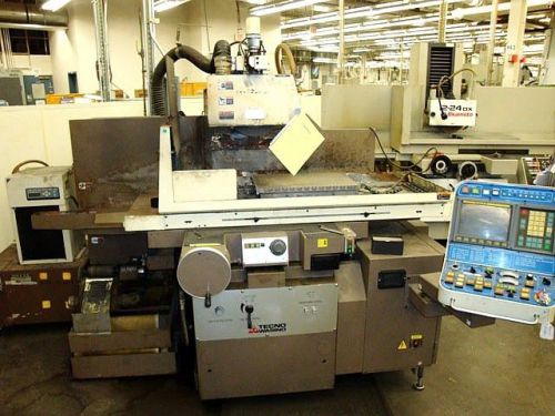 1998 wasino tecno se-64n2 cnc surface &amp; form grinder w/fanuc 0m control for sale