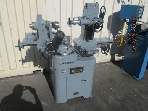 Cincinnati  &#034;monoset&#034; tool &amp; cutter grinder needs some work for sale