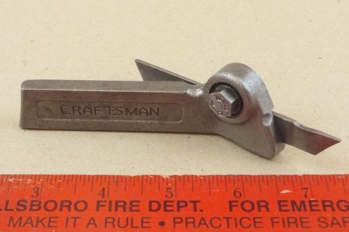 VERY NICE ORIGINAL CRAFTSMAN RIGHT HAND CUT OFF TOOL &amp; BLADE 4 LATHE 2037