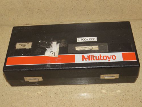 ++ Mitutoyo Digital Caliper  .400-.800 - ACCY +- .0004&#034;