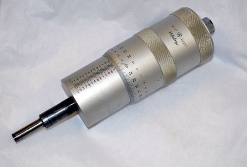 MITUTOYO 152-388A MICROMETER HEAD, 0-2&#034; .0001