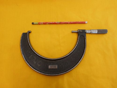 5 - 6&#034; MICROMETER .001&#034; precision machinist tool J.T. SLOCOMB USA