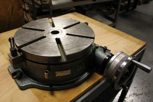 #550-112 YUASA (Japan) 11.8&#034; Horizontal Rotary Table