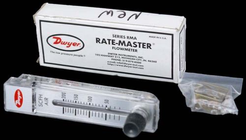 Dwyer RMA-10-SSV Rate-Master SCFH Air Flowmeter Unit Module Industrial