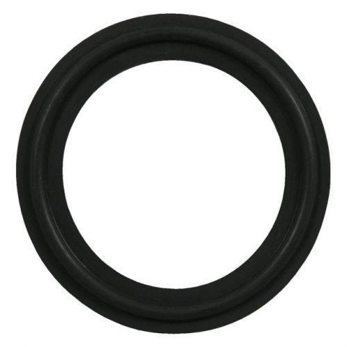 Fkm (viton) sanitary tri-clamp gasket, black - 6&#034; for sale