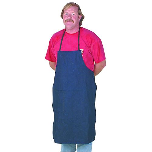 Lot of 2 new machinist shop home blue denim apron pocket for sale