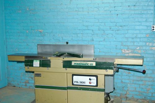 Powermatic 12 inch woodworking Jointer FS305 Italy SAC SCMI european woodshop