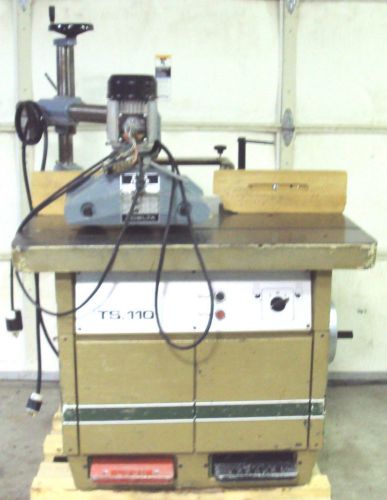 Powermatic TS110, 7.5HP HD Shaper, 1&#034; Spindle Dia.,  Delta 1HP Feeder, 3PH