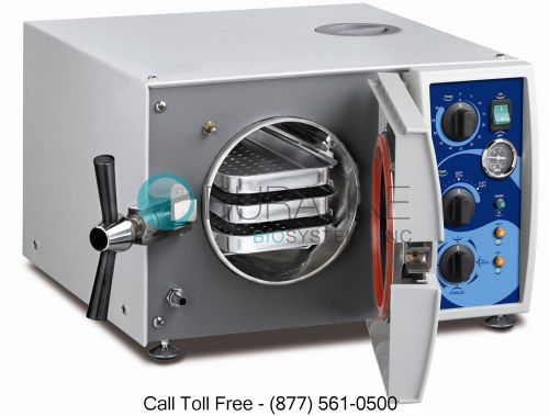 Tuttnauer valueklave 1730 autoclave steam sterilizer 1 year warranty brand new! for sale