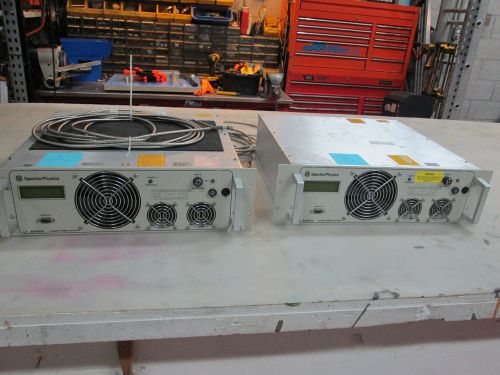 LOT OF 2 SPECTRA-PHYSICS J-SERIES LASER POWER SUPPLY J20I-8S40-12K