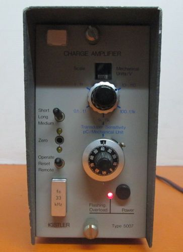 KISTLER CHARGE AMPLIFIER TYPE 5007