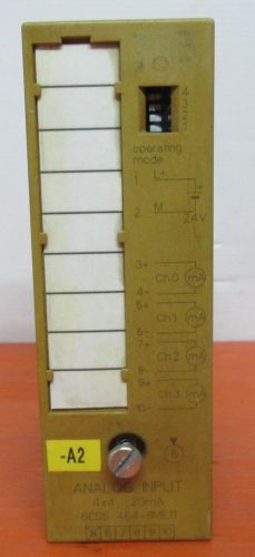 Siemens analog input module 4x4..20ma 6es5464-8me11 for sale