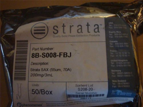 STRATA SAX 55UM 70A 200MG/3ML 8B-S008-FBJ POLYMERIC SORBENT