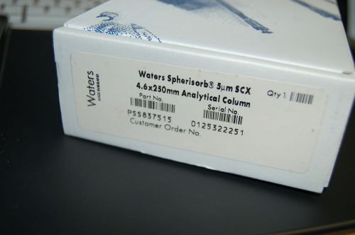 New HPLC column Waters Spherisorb SCX, 5 um 4.6 x 250 mm  Part No. PSS837515