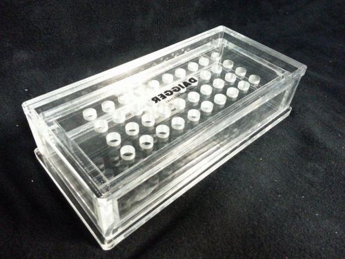 Lab test tube rack stand holds 40 tubes for sale