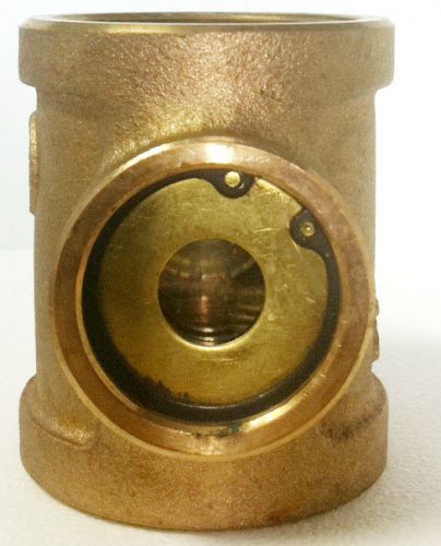 2&#034; Female NPT Full Flow Sight Glass Bronze Body