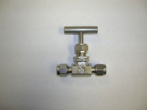 Hamlet h300 6mm stainless steel needle valve swagelok ref. ss-1ks6mm new for sale