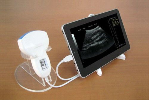 11&#034; FULL DIGITAL TABLET ULTRA SOUND USB PROBE VET OR HUMAN USE