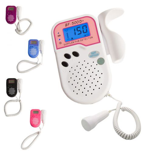 Professional 2 MHz Probe Fetal Doppler Fetal Heart Rate Monitor