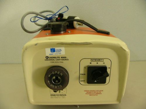 Designs for vision quadrilite 4000 universal light source for sale