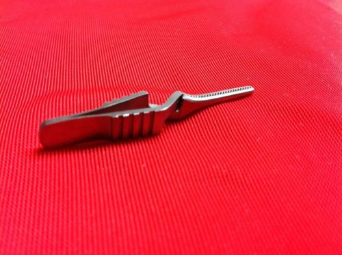 DIEFFENBACH BULLDOG FORCEPS CLAMP 3.5CM STR GERMANY STAINLESS STEEL