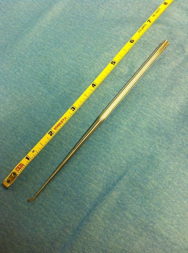New aesculap ear knife curette 6.5&#034; large weapon stainless germany for sale
