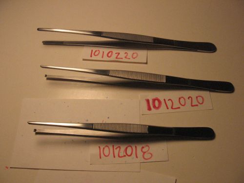 STANDARD FORCEP SET OF 3 (1010220,1012018,1012020)