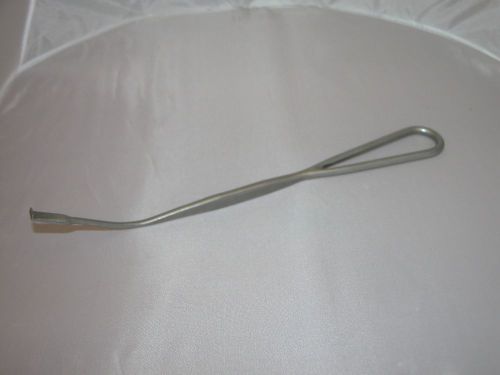 Zimmer 444-01 HOLSCHER Nerve Root Retractor 8in, Angled 30 Degrees, 7/32in Tip