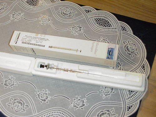 Hamilton Microliter Syringe L100.00062 LC Syringe GT FN 100uL P/N 203077/04 NEW!