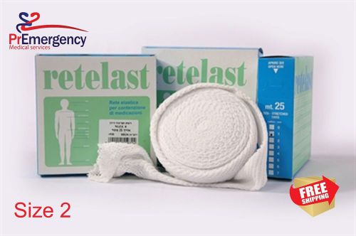 Rete elastica N.2 - Rotolo da 25 mt. Elastic bandages