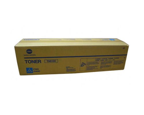 GENUINE KONICA MINOLTA BIZHUB C452/C552/C652 CYAN TONER CARTRIDGE TN613C