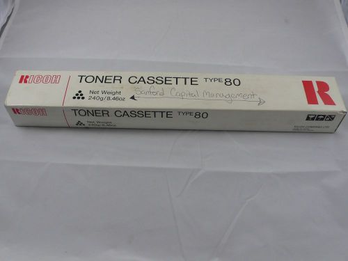 New Genuine Ricoh Type 80 Toner Cassette