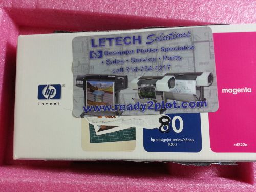 C4822A HP DESIGNJET 80 MAGENTA PRINTHEAD EXP FEB 2009 NEW SEALED