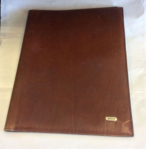 Vintage Bally Leather Writing Pad/Portfolio