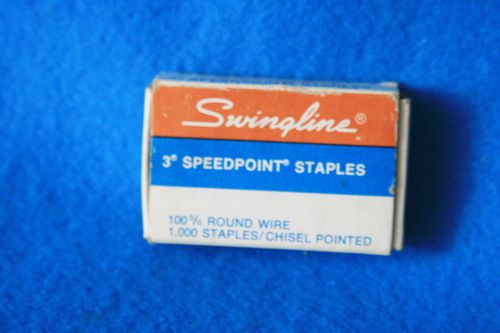 VINTAGE SWINGLINE 3&#034; SPEEDPOINT STAPLES