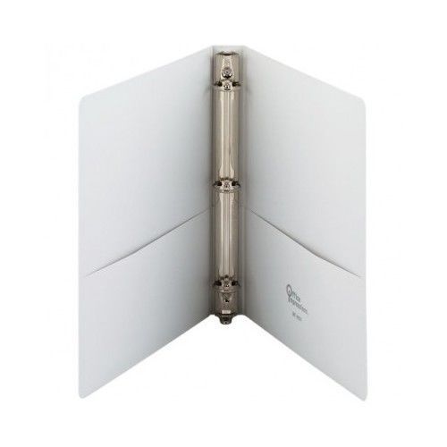 Three ring binders 12-pk presentation view 1&#034; 3 ring professional binder white for sale