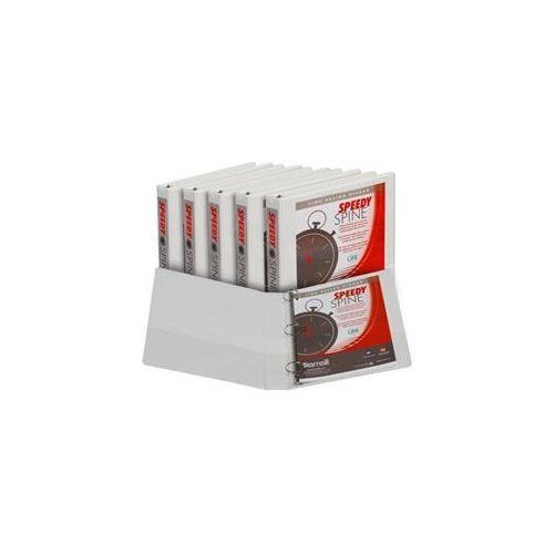 Speedy Spine Blk 1.5&#034; Wht 6pk M18157C