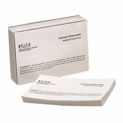 PMC05204 Postage Meter Tape, Non-Smear, 4&#034;x5-1/2&#034;, 150 RL/PK