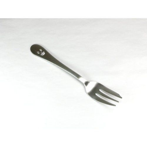 Cute Smiley Face Cutlery Series NICO Stainless Steel Cake Fork Regular Japan NEW